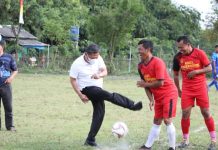 Resmikan Lapangan Gelora Askel, Subadri: Jadikan Sepakbola Sebagai Ajang Silaturahmi