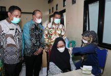 Pemkot Serang Genjot Vaksinasi Lansia Untuk Turunkan Level PPKM