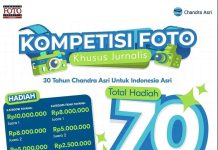 Chandra Asri Gelar Lomba Foto Bagi Jurnalis Foto Indonesia, Total Hadiah Rp70 Juta