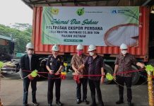 Perdana, Bea Cukai Merak Lepas Ekspor 55.000 Ton Gula Kristal Rafinasi PT BMM ke Vietnam