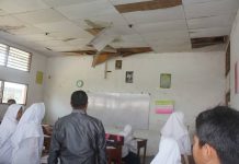 Madrasah di Kabupaten Serang Masih Banyak yang Tidak Layak Huni Ilustrasi gedung Madrasah rusak. (Foto: Net)