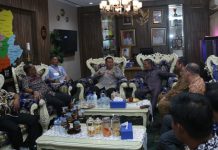 Ingin Tingkatkan PAD Sektor Pajak, Pemkab Boalemo Berguru ke Pemkot Serang Walikota Serang Syafrudin dan Kepala Bapenda Kota Serang W Hari Pamungkas menerima kunjungan kerja Pj Bupati Boalemo Hendriwan, Kamis (4/8/2022).