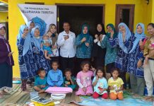 Sukseskan BIAN, Kelurahan Teritih Ajak Masyarakat Datang ke Posyandu