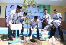 Cegah Pemanasan Global, PGRI Kota Serang Lakukan Gerakan Tanam 10 Juta Pohon
