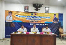 Tingkatkan Kualitas dan Kapasitas Relawan, BPBD Banten Gelar Diklat Kebencanaan