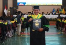 Wisuda Doktor di Untirta, Walikota Serang Ajak Wisudawan Ciptakan Lapangan Kerja