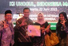 Prioritaskan keselamatan kerja, Krakatau Daya Listrik kembali sabet 4 penghargaan K3 tahun 2023