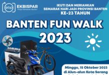 Jangan Ketinggalan! Ayo Ramaikan Banten Fun Walk, Hadiah Sepeda Motor Menanti