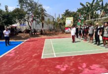 Wakil Walikota Serang Buka Lomba Voli Warga, Berharap Tercipta Bibit Unggul Atlet Berprestasi