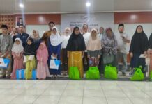 Gerakan Berbagi Kebaikan Pokja Ekbispar Banten, Santuni Anak Yatim dan Dhuafa