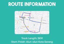 Olahraga Sambil Keliling Kota Serang, Ini Rute Banten 5K Fun Run