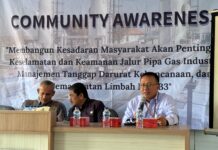 Chandra Asri Group Gelar Sosialisasi Keselamatan Jalur Pipa Gas di Kelurahan Gedong Dalem Kota Cilegon