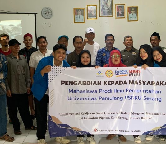 Implementasi Kebijakan Good Gevernance dalam Mengatasi Kenakalan Remaja di Kelurahan Pipitan Kota Serang