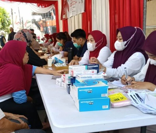 Puskesmas Unyur dan Klinik Family Gelar Pemeriksaan Kesehatan Gratis pada HUT ke-80 RI