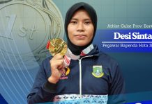 Pegawai Bapenda Kota Serang Desi Sinta Raih Emas di PON Kudus 2025