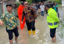 Pastikan Warganya Aman, Walikota Serang Tinjau Lokasi Banjir, Siapkan Penanganan Fisik dan Logistik