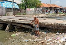 Jembatan di Desa Lontar Tirtayasa Rusak Parah, Warga Berharap Pemkab Serang Tidak Tinggal Diam
