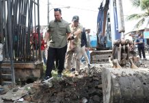 Walikota Serang Tinjau Betonisasi di Terumbu Kasemen, Warga Diminta Tidak Dirikan Bangunan di Atas Drainase