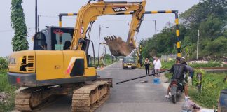 Pembangunan Flyover Unyur Kota Serang Dimulai, Akses Jalan Frontage Ditutup Mulai Hari ini